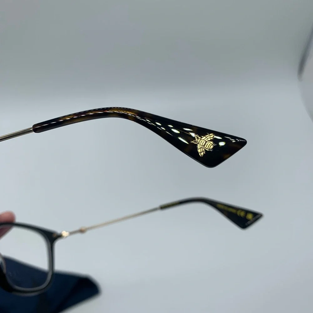 Gucci Black Square Eyeglasses Frame Women